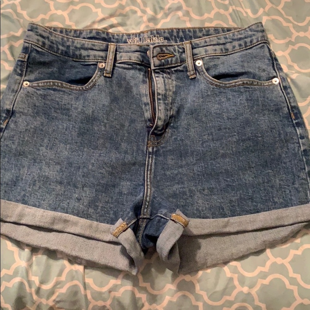 Jean shorts